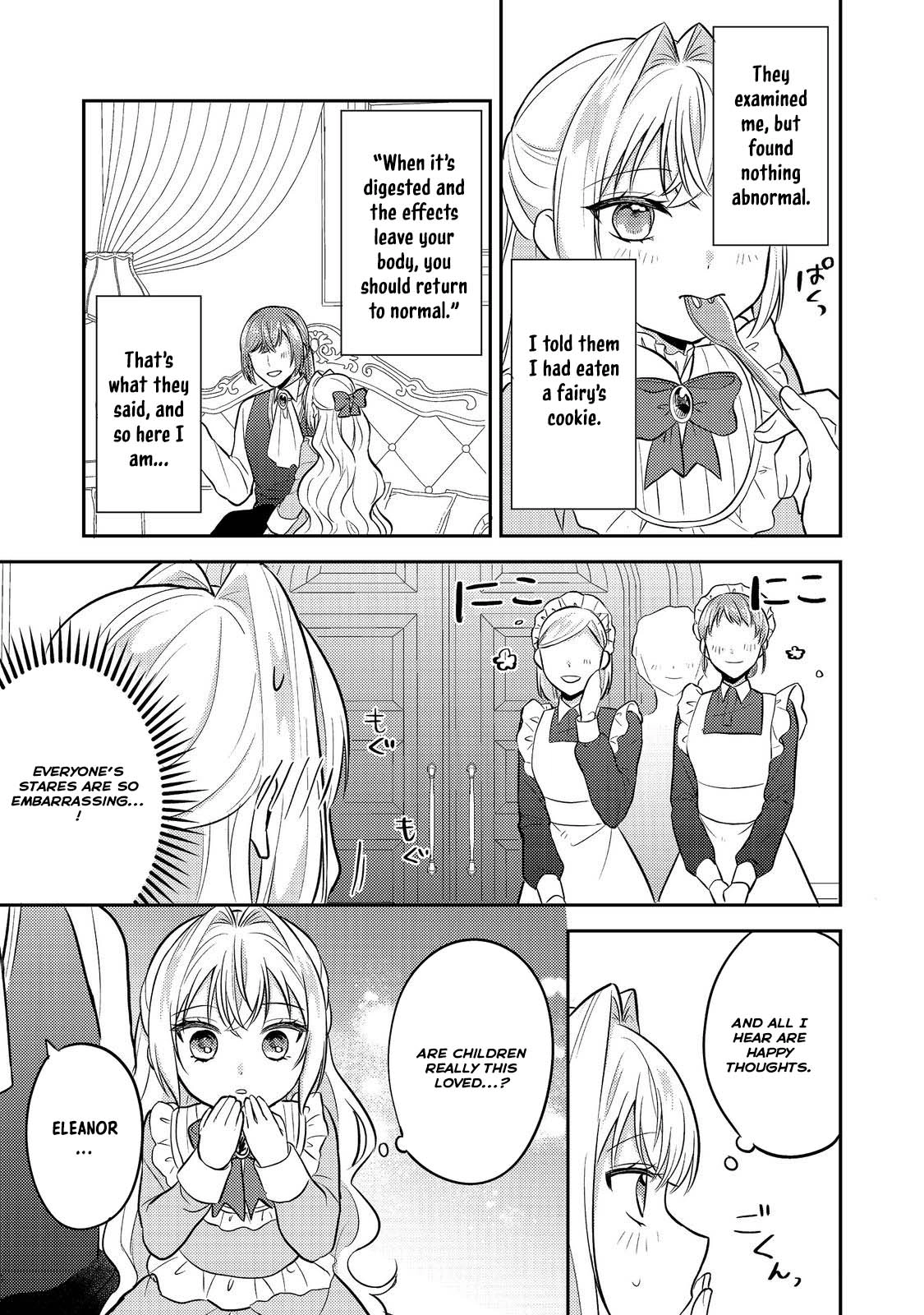 The Mind-Reading Villainess and the Mischievous Puppy Prince. Chapter 14 - . Page 19